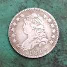 US 1815 Capped Bust 25 Cents  Quarters Dollar Copy Coin