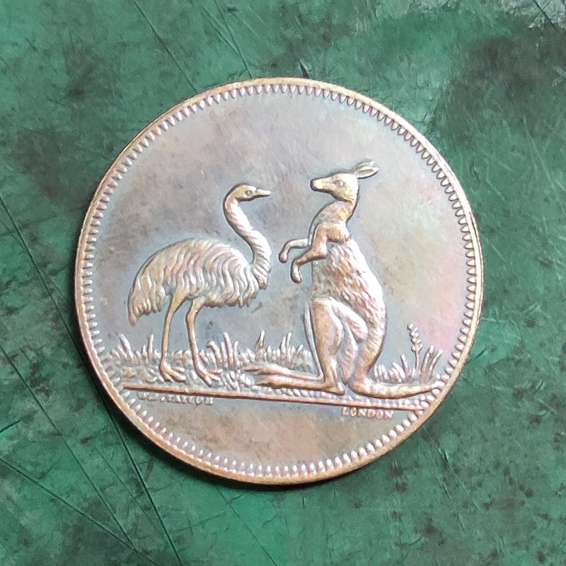 Advance Australia One Penny Copy Coins