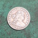 US Coin 1802 Draped Bust 5C Half Dime Copy Coin US Coin 1802 Draped Bust 5C Half Dime Copy Coin