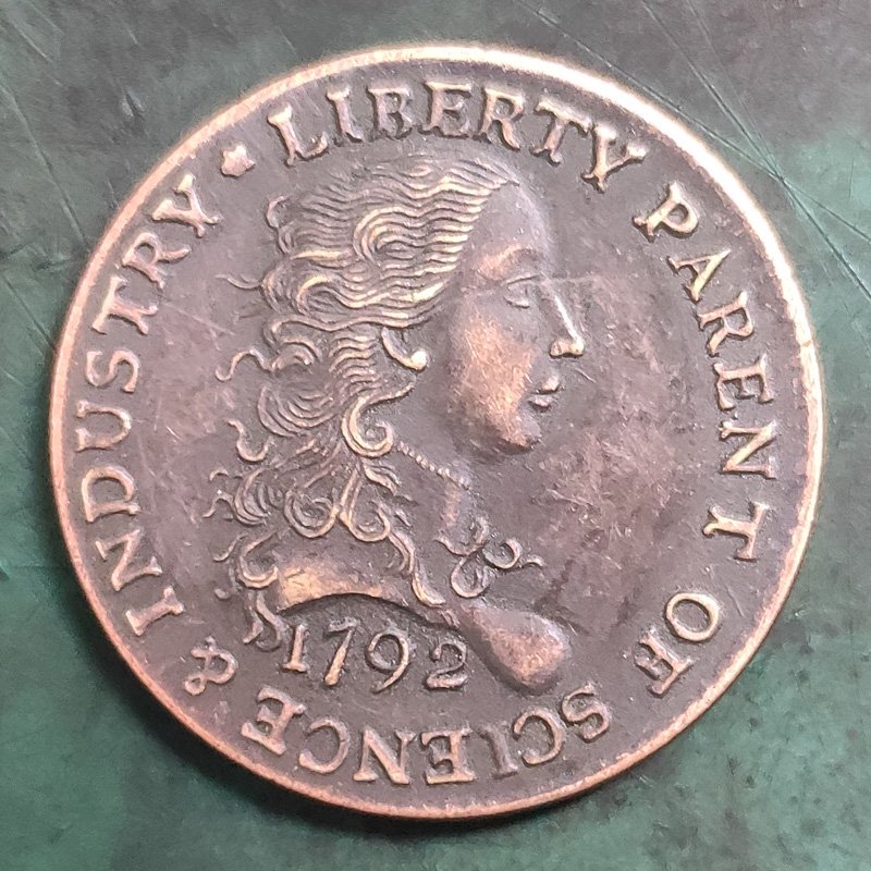 US Coin 1792 Large GWPT Birch One Cent Gallery Mint Copy Coin