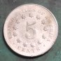 US Coin 1877 Shield Nickel Five Cents Copy Coin