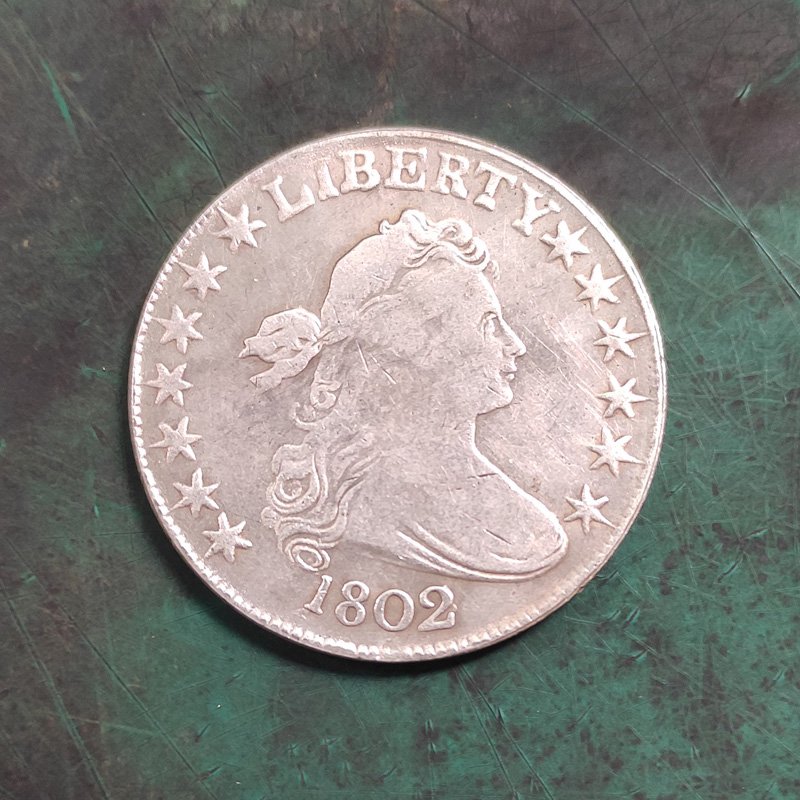 US Coin 1802 Draped Bust Half Dollar Copy Coin