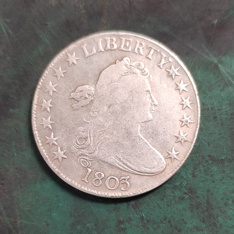 US Coin 1803 Draped Bust Half Dollar Copy Coin