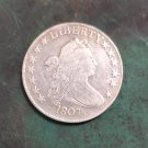 US Coin 1807 Draped Bust Half Dollar Copy Coin US Coin 1807 Draped Bust Half Dollar Copy Coin