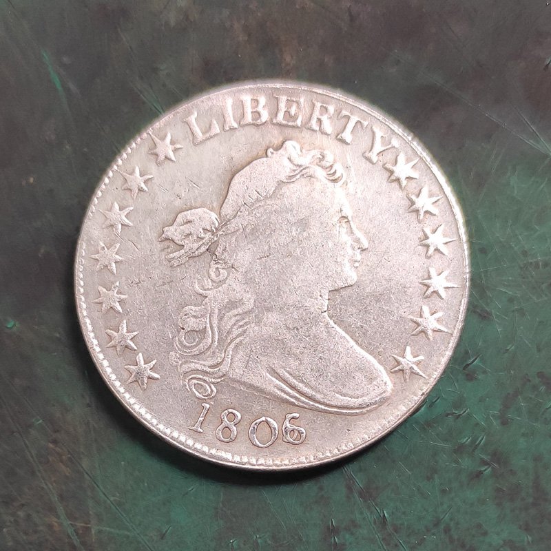 US Coin 1806/5 Draped Bust Half Dollar Copy Coin