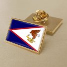 1Pcs Samoa Eastern Flag Badges Lapel Pins-25x15mm