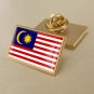 1Pcs Malaysia Country Flag Badges Lapel Pins-25x15mm