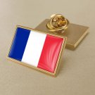 1Pcs French France Country Flag Badges Lapel Pins-25x15mm