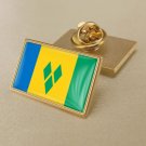 1Pcs Saint Vincent And The Grenadines Country Flag Badges Lapel Pins-25x15mm 1Pcs Saint Vincent And The Grenadines Country Flag Badges Lapel Pins-25x15mm
