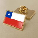 1Pcs Chile Country Flag Badges Lapel Pins-25x15mm 1Pcs Chile Country Flag Badges Lapel Pins-25x15mm