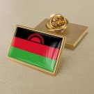 1Pcs Malawi Country Flag Badges Lapel Pins-25x15mm 1Pcs Malawi Country Flag Badges Lapel Pins-25x15mm