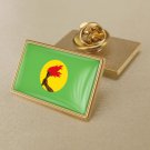 1Pcs Zaire Country Flag Badges Lapel Pins-25x15mm 1Pcs Zaire Country Flag Badges Lapel Pins-25x15mm