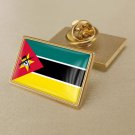 1Pcs Mozambique Country Flag Badges Lapel Pins-25x15mm