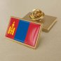 1Pcs Mongolia Country Flag Badges Lapel Pins-25x15mm