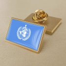 1Pcs World Health Day Flag Badges Lapel Pins-25x15mm 1Pcs World Health Day Flag Badges Lapel Pins-25x15mm
