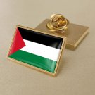 1Pcs Palestine Country Flag Badges Lapel Pins-25x15mm