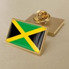 1Pcs Jamaica Country Flag Badges Lapel Pins-25x15mm