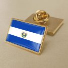 1Pcs El Salvador Country Flag Badges Lapel Pins-25x15mm