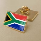 1Pcs South Africa Country Flag Badges Lapel Pins-25x15mm