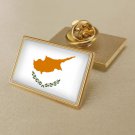 1Pcs Cyprus Country Flag Badges Lapel Pins-25x15mm