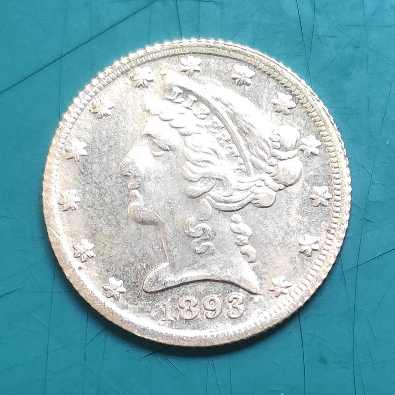 US Coin 1893 Liberty Head Five Dollar Patterns Copy Coin
