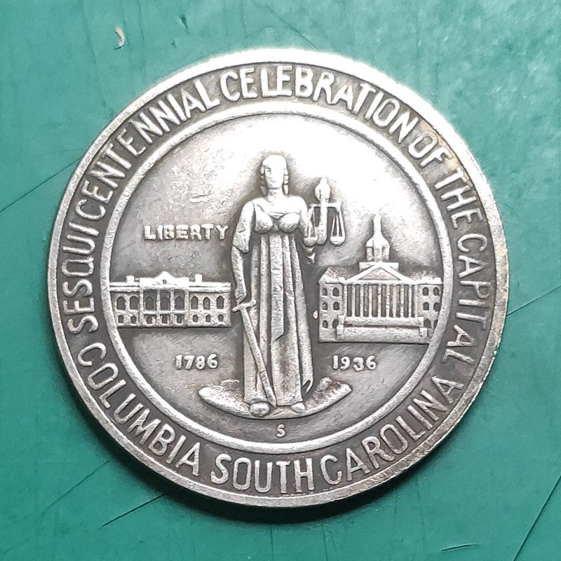 US Coin 1936 Columbia South Carolina Half Dollar Copy Coin