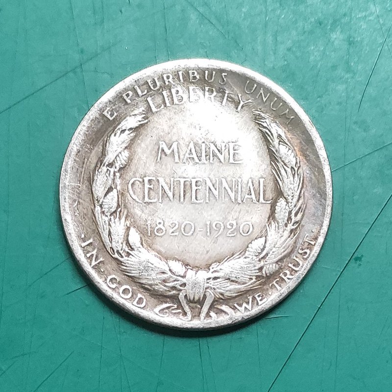 US Coin 1920 Maine Centennial Half Dollar Copy Coin