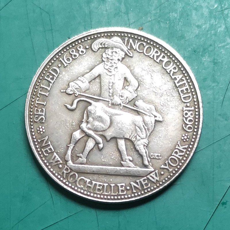 US Coin 1938 New Rochelle New York Commemorative Half Dollar Copy Coin
