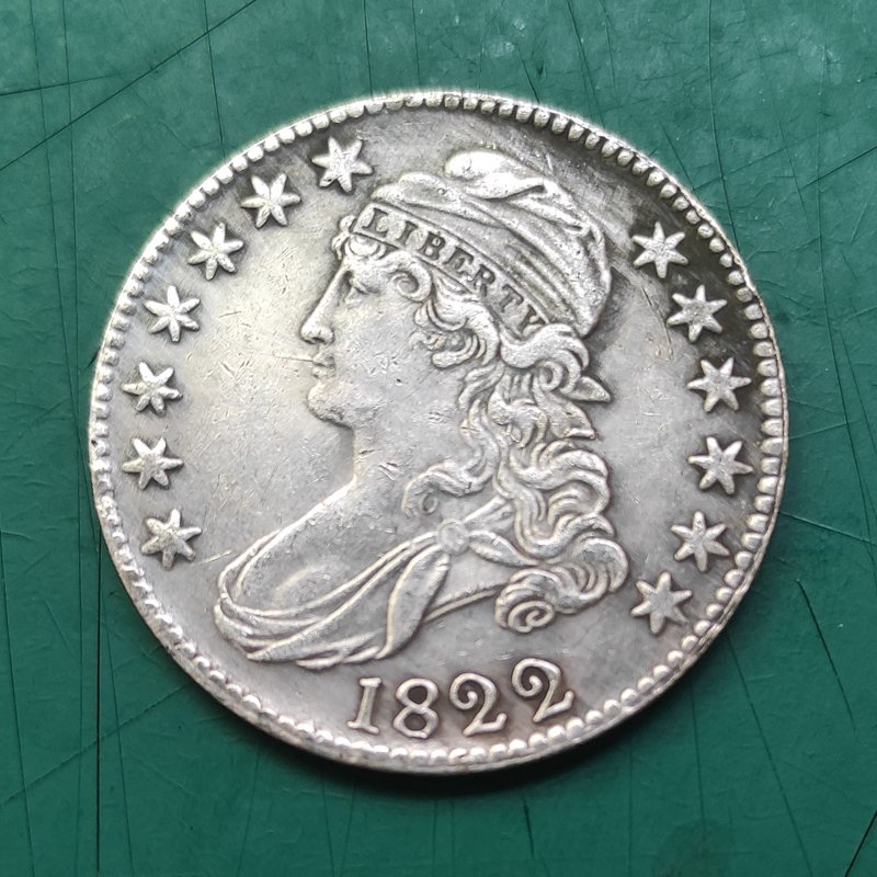 US Coin 1822 Capped Bust 50C Half Dollar Copy Coin