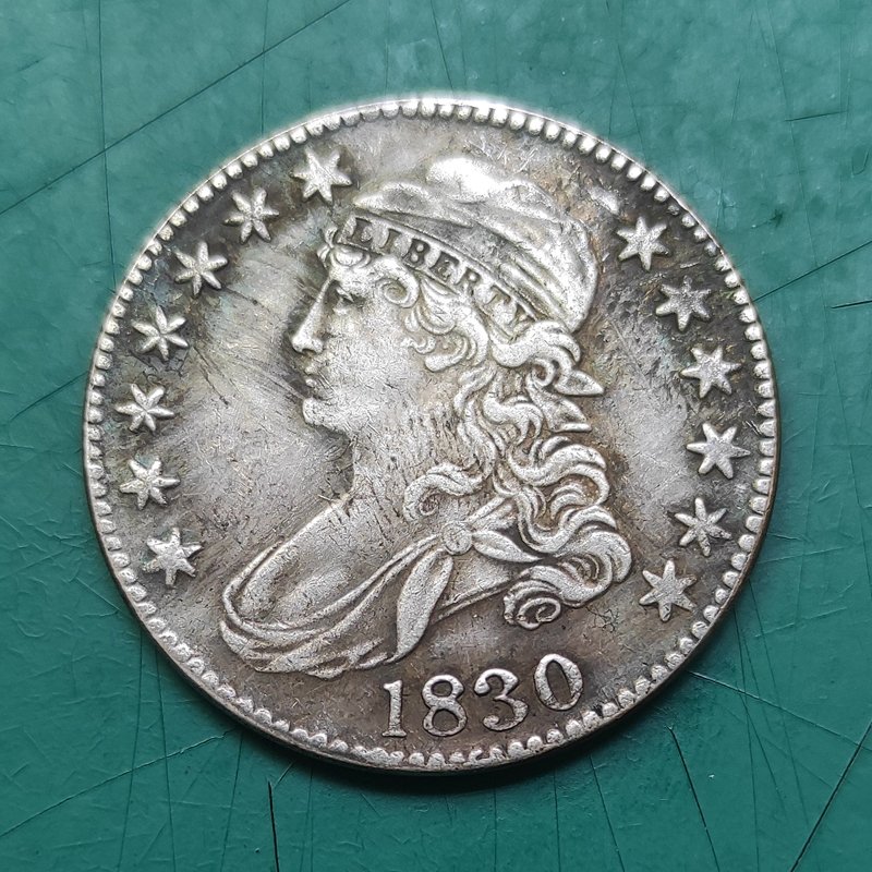 US Coin 1830 Capped Bust 50C Half Dollar Copy Coin