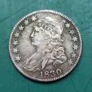 US Coin 1830 Capped Bust 50C Half Dollar Copy Coin US Coin 1830 Capped Bust 50C Half Dollar Copy Coin