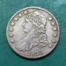 US Coin 1833 Capped Bust 50C Half Dollar Copy Coin US Coin 1833 Capped Bust 50C Half Dollar Copy Coin