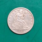 US Coin 1881 Seated Liberty Half Dollar Copy Coin US Coin 1881 Seated Liberty Half Dollar Copy Coin