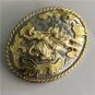 Western Golden Bull Rider Cowboy Belt Buckle Fit 4cm Wide Belt Jeans Accessories