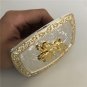 Luxury Golden Bull Rider Rodeo Belt Buckle Fit 4cm Wideth Belt