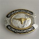 Horseshoe Bull Head Cowboy Belt Buckle For Western Men Cowgirl Women Horseshoe Bull Head Cowboy Belt Buckle For Western Men Cowgirl Women