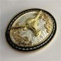 Luxury Lace Gold Bull Head Western Cowboy Belt Buckle For Cool Men