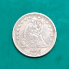 US Coin 1883 Seated Liberty Quarter Dollar Copy Coin US Coin 1883 Seated Liberty Quarter Dollar Copy Coin