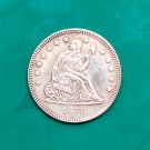 US Coin 1871 Seated Liberty Quarter Dollar Copy Coin US Coin 1871 Seated Liberty Quarter Dollar Copy Coin