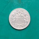 US Coin 1876 Shield Nickel Plated Five Cents Copy Coin
