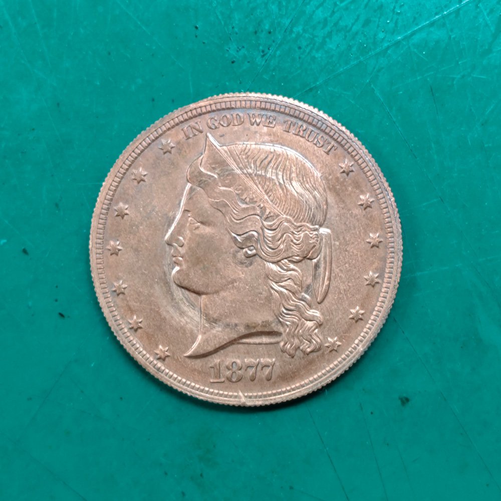 US Coin 1877 Liberty Head 1$ One Dollars Copy Coin
