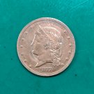 US Coin 1877 Liberty Head 1$ One Dollars Copy Coin US Coin 1877 Liberty Head 1$ One Dollars Copy Coin