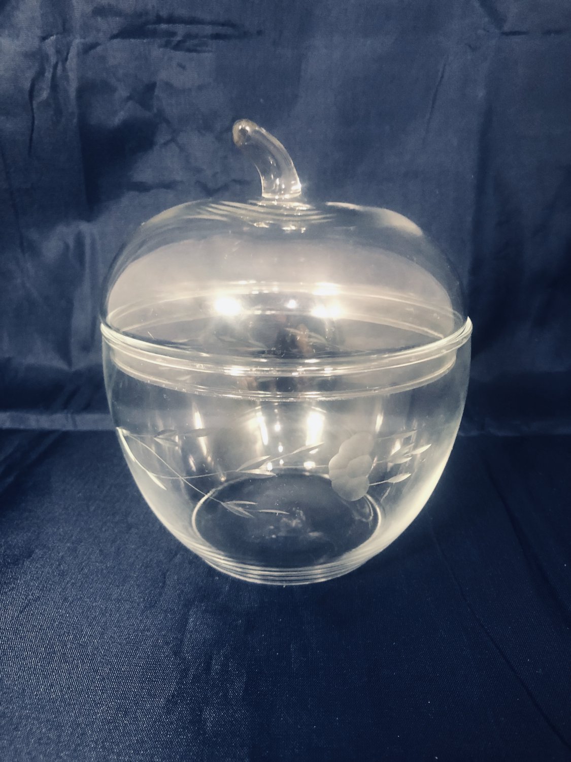 Princess House Apple candy Dish #434