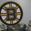 Boston Bruins Wood Fir Logo