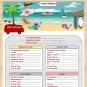 Travel Planner Printable