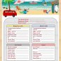 Travel Planner Printable