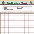 Pet Medication Chart Printable