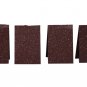 Set of 6 Solid Glitter Magnetic Bookmarks