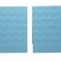 Set of 6 Textured Waves Magnetic Bookmarks