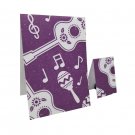 Set of 6 Musical Instruments Magnetic Bookmarks